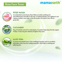 Mamaearth Rose Water Face Toner with Witch Hazel & Rose Water for Pore Tightening (200ml)