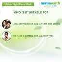 Mamaearth Ubtan Night Sleeping Face Mask With Turmeric & Niacinamide For Glowing Skin (100gm)