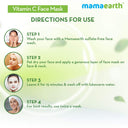Mamaearth Vitamin C Face Mask with Kaolin Clay for Skin Illumination (100gm)