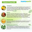 Mamaearth Vitamin C Face Milk with Vitamin C and Peach for Skin Illumination (100ml)