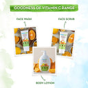 Mamaearth Vitamin C Moisturizing Lotion Bathing Soap With Vitamin C And Honey For Skin Illumination (375gm)- 3+1 FREE