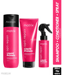 matrix-opti-repair-professional-liquid-protein-shampoo-conditioner-spray-for-damage-repair-200ml-98gm-100ml
