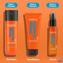 Matrix Mega Smooth Conditioner for Frizzy, Dry Unmanageable Hair, Defy Frizz for 4 Days