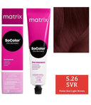 GTIN,EAN Code:6923700982817, Permanent Hair Color,socolour hair cream,matrix hair color,hair color with developer,5.26 5VR How to use, Shop Matrix SOCOLOR 5.26 5VR (Violet Red Light Brown) online at Pixies.in