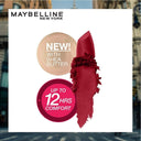 Maybelline New York Color Sensational Creamy Matte Lipstick, Lasts Up To 12H (3.9gm)