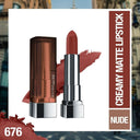 Maybelline New York Color Sensational Creamy Matte Lipstick, Lasts Up To 12H (3.9gm)