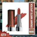 Maybelline New York Color Sensational Creamy Matte Lipstick, Lasts Up To 12H (3.9gm)