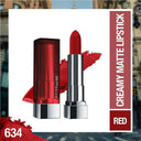 Maybelline New York Color Sensational Creamy Matte Lipstick, Lasts Up To 12H (3.9gm)