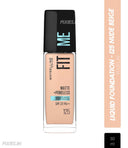 Maybelline New York Fit Me Matte+Poreless 16H Oil Control Foundation With SPF 22 PA++ (30ml)
