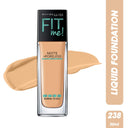Maybelline New York Fit Me Matte+Poreless 16H Oil Control Foundation With SPF 22 PA++ (30ml)