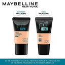 Maybelline New York Fit Me Matte + Poreless 16H Oil Control Foundation With SPF 22 PA ++ (18ml)