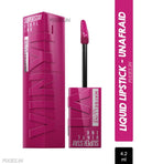 Maybelline New York Super Stay Vinyl Ink Liquid Lipstick, Instant Shine Lasts Up To 16Hrs (4.2ml)