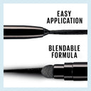 Maybelline New York Tattoo Studio Automatic Gel Pencil Waterproof Eyeliner - 010 Pitch Black (280mg)