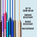 Maybelline New York Tattoo Studio Sharpenable Gel Pencil Waterproof Eyeliner - 983 Metallic Nights (280mg)