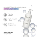 Buy Minimalist Baby Ceramide & Vitamin B5 Delicate Cleanser - Tear Free Gentle Wash With PH 5.5 (400ml) Online in India