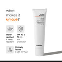 Shop Minimalist Invisible Sunscreen SPF 40+ PA +++ Lightweight Water Resistant Formula With Squalane (50ml) Online in India Chennai Tamil Nadu / Review