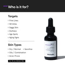 Buy Minimalist Retinol 0.6% Anti Aging Serum Mid-Strength Formula For Fine Lines & Wrinkles (30ml) Online in India