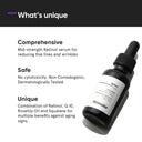Shop Minimalist Retinol 0.6% Anti Aging Serum Mid-Strength Formula For Fine Lines & Wrinkles (30ml) Online in India Chennai Tamil Nadu / Review
