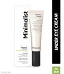Minimalist Vitamin K + Retinal 01% Under Eye Cream With Caffeine 03% For Dark Circle & Puffiness (14gm)