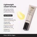 Buy Minimalist Vitamin K + Retinal 01% Under Eye Cream With Caffeine 03% For Dark Circle & Puffiness (14gm) Online in India