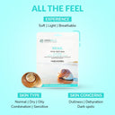 Shop Mirabelle Cosmetics Korea Snail Facial Sheet Mask (Pack of 1) Online in India Chennai Tamil Nadu / Review