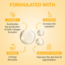 Shop Mirabelle Cosmetics Korea Vitamin C & E Facial Sheet Mask (Pack of 1) Online in India Chennai Tamil Nadu / Review