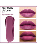 Insight Cosmetics Stay Matte Lipcolor, 12hr Long Lasting & Transferproof (3gm)