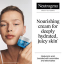 Neutrogena Hydro Boost Nourishing Cream Moisturizer with Hyaluronic Acid + Ceramides For Dry Skin (50gm)