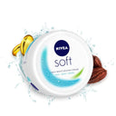 Nivea Soft Light Moisturizer for Face, Hand & Body, Non-Sticky Cream with Vitamin E & Jojoba Oil