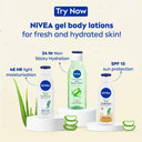 Buy NIVEA Products at the lowest price from Pixies.in. Check out NIVEA Aloe Vera Gel Body Lotion Non Sticky Feel