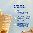 Nivea Protect & Moisture Sun Lotion SPF 50+ with UVA & UVB Protection, Water Resistant Sunscreen