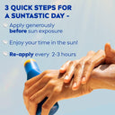 Nivea Protect & Moisture Sun Lotion SPF 50+ with UVA & UVB Protection, Water Resistant Sunscreen