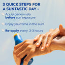 NIVEA Sunscreen with SPF 30, Vit E, PA+++, UVA & UVB protection- INSTANT & WATERPROOF (face & body)