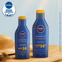 NIVEA Sunscreen with SPF 30, Vit E, PA+++, UVA & UVB protection- INSTANT & WATERPROOF (face & body)
