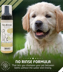 Wahl No Rinse Oatmeal Dog Shampoo – 210 ml | Gentle Cleansing & Moisturizing Shampoo with Oatmeal