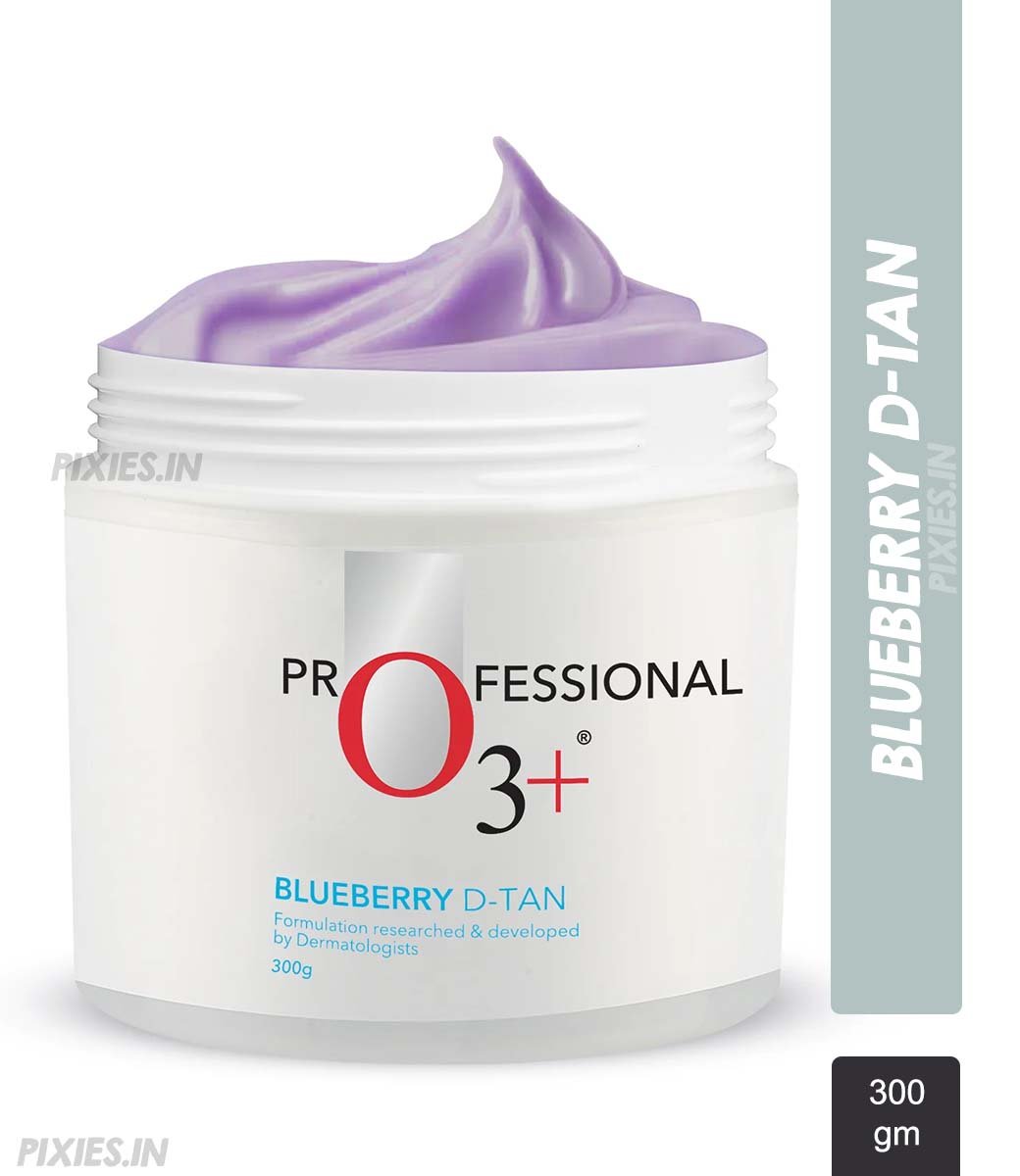 Detaning Mask Buy O3+ Blueberry D-TAN Face Pack for Tan Removal & Glowing Skin ...