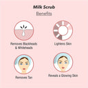 O3+ Professional Milk Scrub Dry Skin For Gentle Exfoliation & Nourished Glow (50gm)