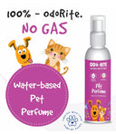 Odo-Rite Pet Perfume – 200ml Water-Based Fragrance Spray, Safe for Dogs & Cats, Natural, Quick-Action, Eco-Friendly, Portable Grooming Spray