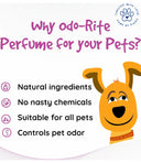 Odo-Rite Pet Perfume – 200ml Water-Based Fragrance Spray, Safe for Dogs & Cats, Natural, Quick-Action, Eco-Friendly, Portable Grooming Spray