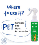 Odo-Rite Pet Area Freshener – 200ml Natural Odor Remover Spray, Safe & Biodegradable, for Pet Bedding, Cages, Home & Multi-Surfaces