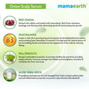 Mamaearth Onion Scalp Serum with Onion & Niacinamide for Healthy Hair Growth (50ml)