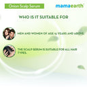 Mamaearth Onion Scalp Serum with Onion & Niacinamide for Healthy Hair Growth (50ml)