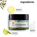  niacinamide & vitamin c : Squalane -"Hydrates skin Fights fine lines & wrinkles Makes skin soft & supple" Niacinamide "Brightens & smooths skin Fades dark spots & pigmentation Keeps skin firm " Vitamin C "Natural skin brighte