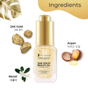 Shop Pilgrim 24K Gold Facial Beauty Oil for Instant Natural Glow Anti Aging (20ml) Online in India Chennai Tamil Nadu / Review