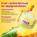 Buy Plix Products at the lowest price from Pixies.in. Check out Plix 2% Alpha Arbutin Pineapple Moisturizer With SymWhite PLUS For Hyperpigmentation & Dark Spots (30gm) reviews. COD