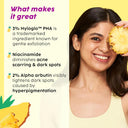 Plix Pineapple Depigmentation Regime With Face Wash, Toner, Serum & Moisturizer (4 pcs)