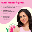 Shop Plix 3% Vitamin C Guava Glow Smoothie Moisturizer For Brighter Skin With SPF 20