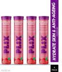 plix-collagen-builder-bubbly-effervescent-tablets-vitamin-c-e-for-hydrated-skin-anti-aging-15-tablets-4-pack-of-4