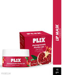 Plix Pomegranate Plump Lips Puddin’ Mask for Dry Lips With Chiuri Butter + Vit C, Lightens Dark Lips (15gm)