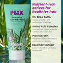 Buy Plix Rosemary Anti Hairfall Regime Advanced Shampoo & Conditioner (375ml) Online in India